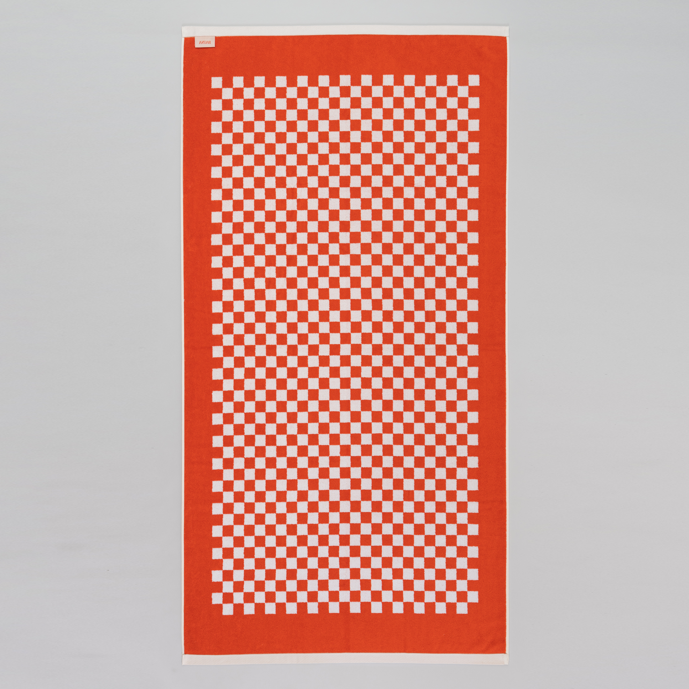 BAINA-Checkered-Towel-Roman_Pool_Towel_Paloma_Sun_Ecru_Reverse