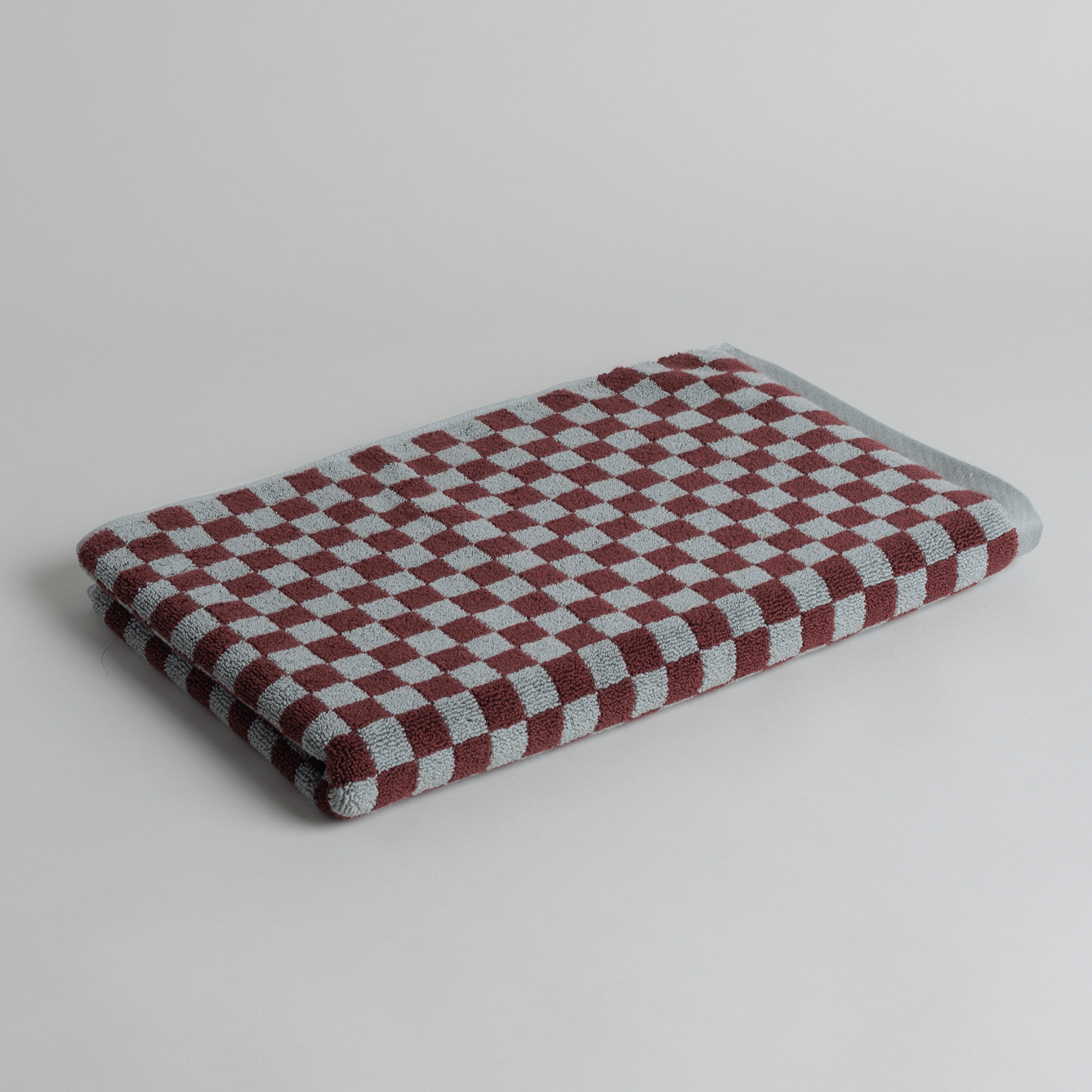 BAINA-Towels-BAINA-Beppu-Checkered-Bath-Mat-Cement-Rhus