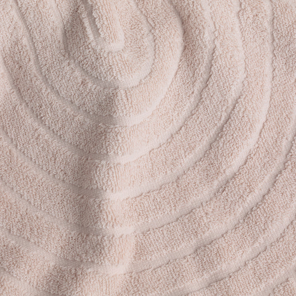      BAINA-towels-Clovelly-Clay-hand-towel-detail