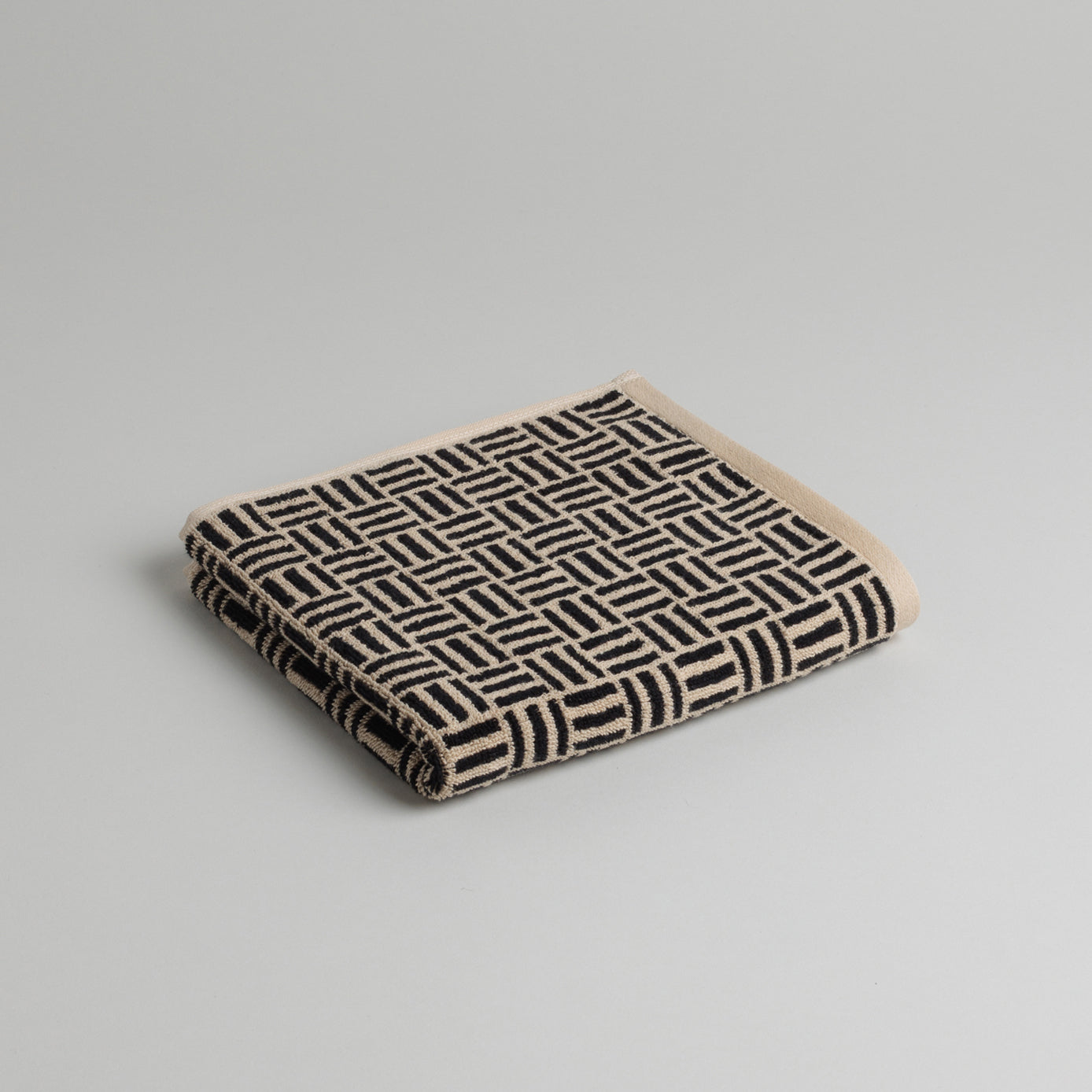 BAINA_TOWELS-Baina-Hand-Towel-Sand-Noir-Weave