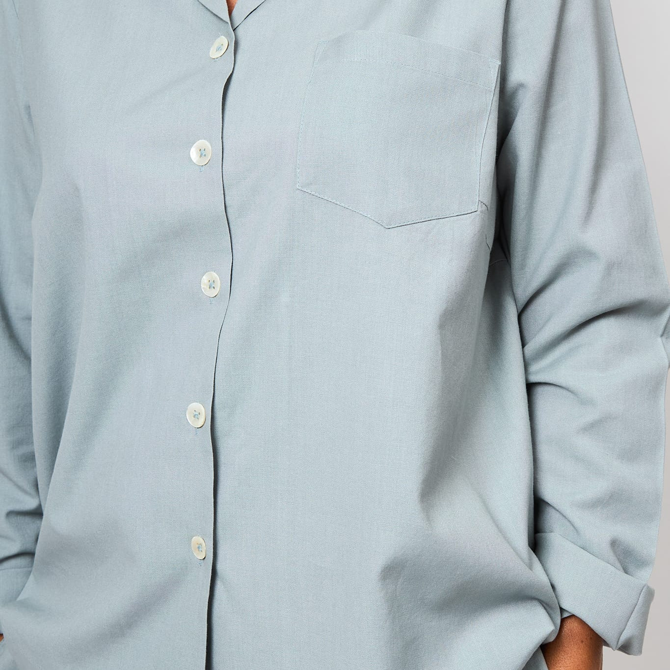 General-Sleep-pyjama-set-Classic-pyjama-shirt-Ocean