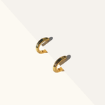 La-Dailie-Gold-Hoop-Earrings-Delicate-Ribbed-Hoop