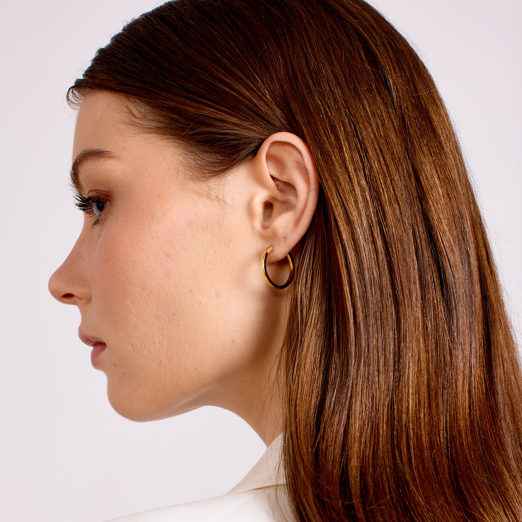 La-Dailie-Gold-Hoop-Earrings-Everyday-Fine-Hoop