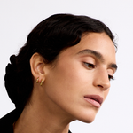 La-Daillie-Earrings-Mini-Ribbed-Hoop-Gold-1