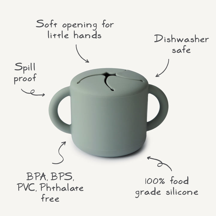 Mushie-baby-Snack-Cup