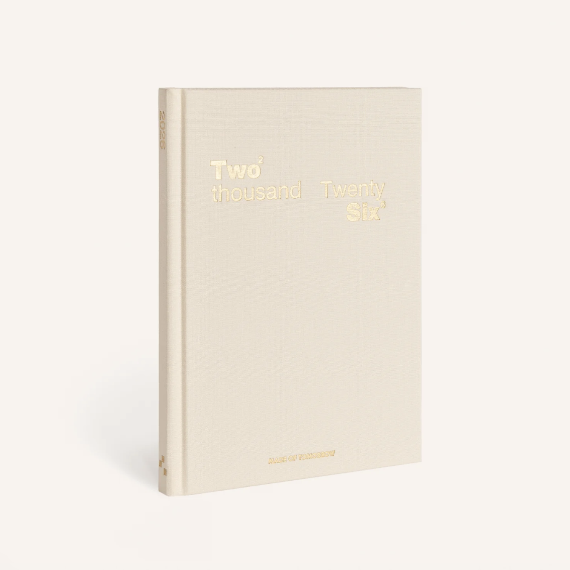 made-of-tomorrow-2026-weekly-diary-Cream