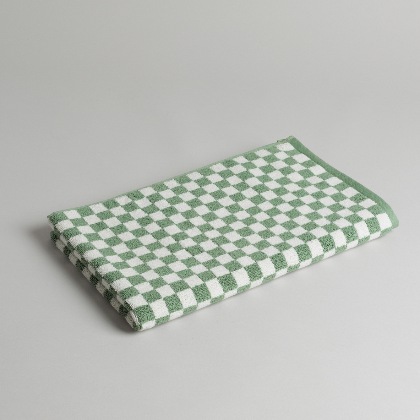 BAINA-Towels-BAINA-Beppu-Bath-Mat-Sage-Check