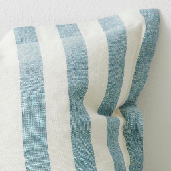 Striped-Cushion-Linen-Luca-Sky-BLUE