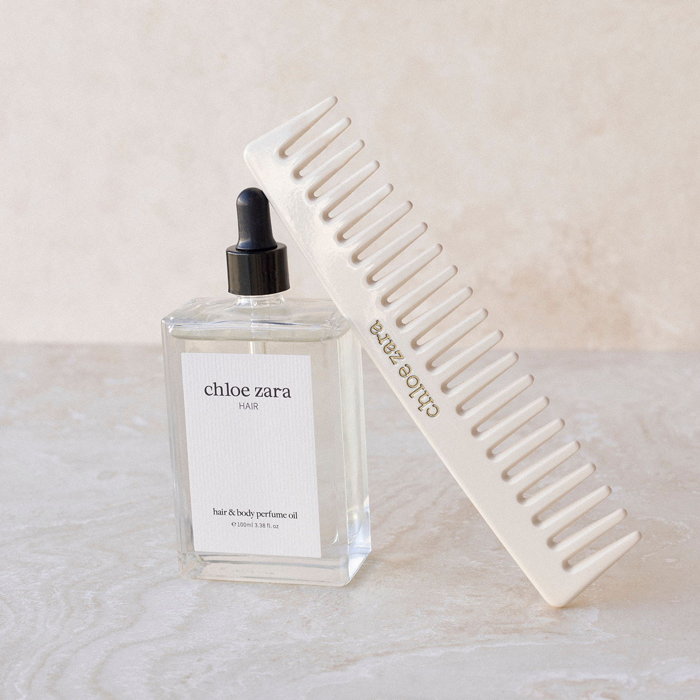 chloe-zara-hair-comb-bone-hair-oil