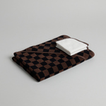 BAINA-Baby-Towel-Set-Tabac-Noir-Checker
