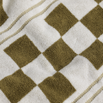 BAINA-Busby_Pool_Towel-Checkered-Caper-Chalk-detail