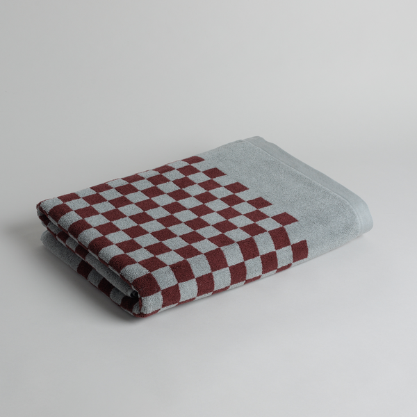      BAINA-Checkered-Towel-BAINA-Roman-Cement-and-Rhus