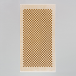 BAINA-Checkered-Towel-Roman-Pool_Towel_Cedar-Sand