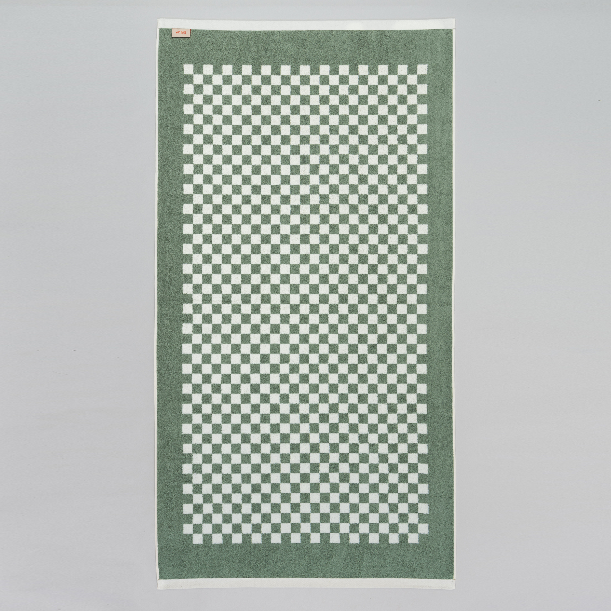 BAINA-Checkered-Towel-Sage-Roman-Towel-reverse