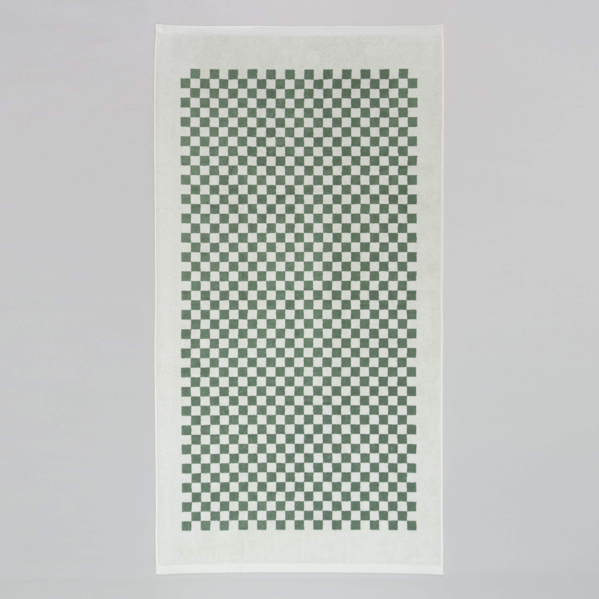 BAINA-Checkered-Towel-Sage-Roman-Towel