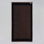 BAINA-Checkered-Towel-Tabac-Noir-Roman-Towel-reverse