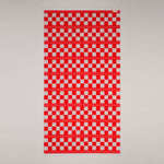 BAINA-Towels-Busby-checkered-Pool-Towel-Ranch-Red-Cloud