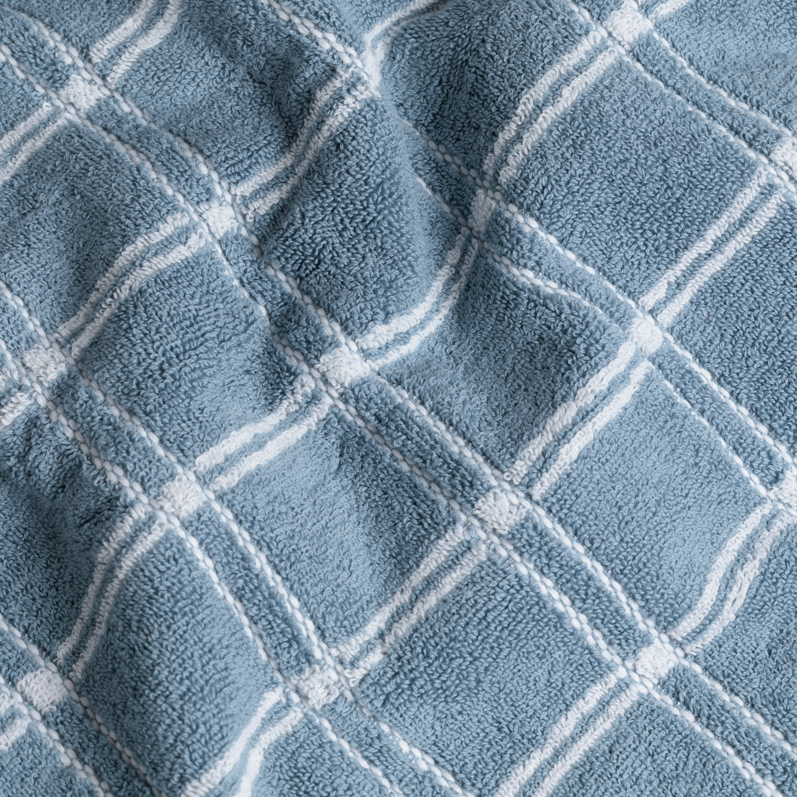 BAINA-Towels-NESS-Hand-Towel-Celeste-Chalk-Blue-Detail