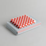 BAINA-towels-red-checker-hand-towel-set