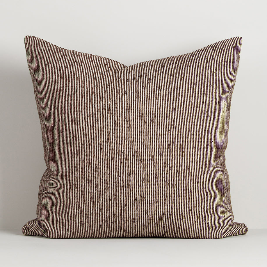 BAYA-CUSHION-Dalton-Chocolate-Stripe