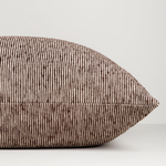 BAYA-Cushion-Dalton-Chocolate-stripe-detail