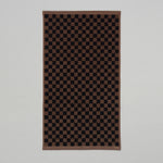 Baina-checkerboard-hand-towel-Josephine-Tabac-Noir