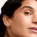 Chunky-Mini-Gold-Hoop-Earrings-LA-DAILIE