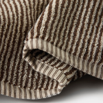Citta-Design-Thin-Stripe-Cocoa-Bone-Towel