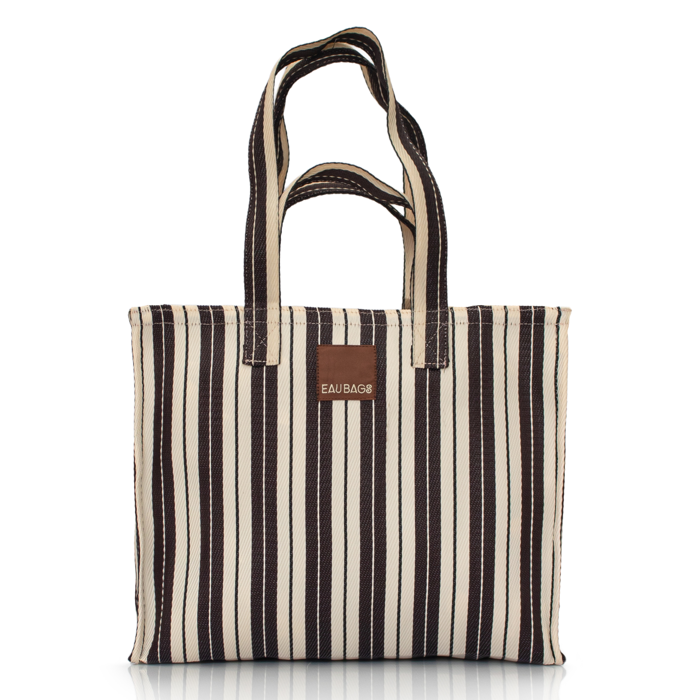 EAU-bags-Jardin-brown-stripe-Marche-bag