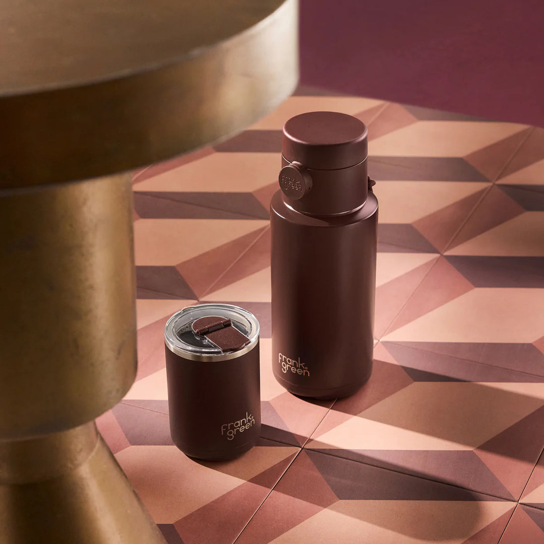 FRANK-GREEN-Coffee-Cup-Hinged-Lid-Chocolate-Brown