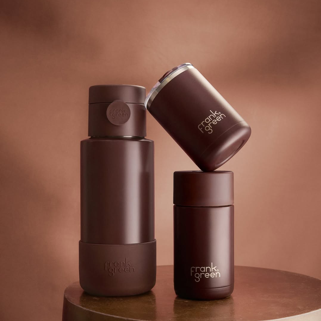FRANK-GREEN-Coffee-Cup-Hinged-Lid-Chocolate