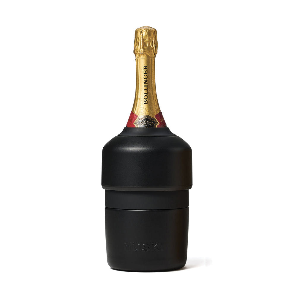 HUSKI-Champagne-Cooler-Bubbly-Cooler-Black