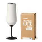 HUSKI-Champagne-Flute-stem-white