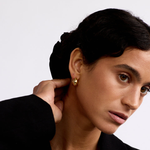 LA-DAILIE-Gold-Earrings-domed-hoops--GOLD-1