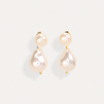 La-Dailie-Double-Pearl-Drop-Earrings