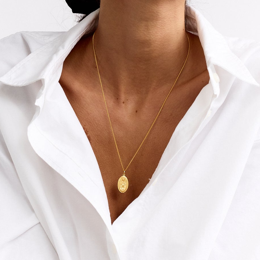 La-Dailie-Gold-Necklace-St-Mary-1