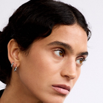 La-Dailie-earrings-Chunky-Mini-and-Teardrop-Hoops-Silver