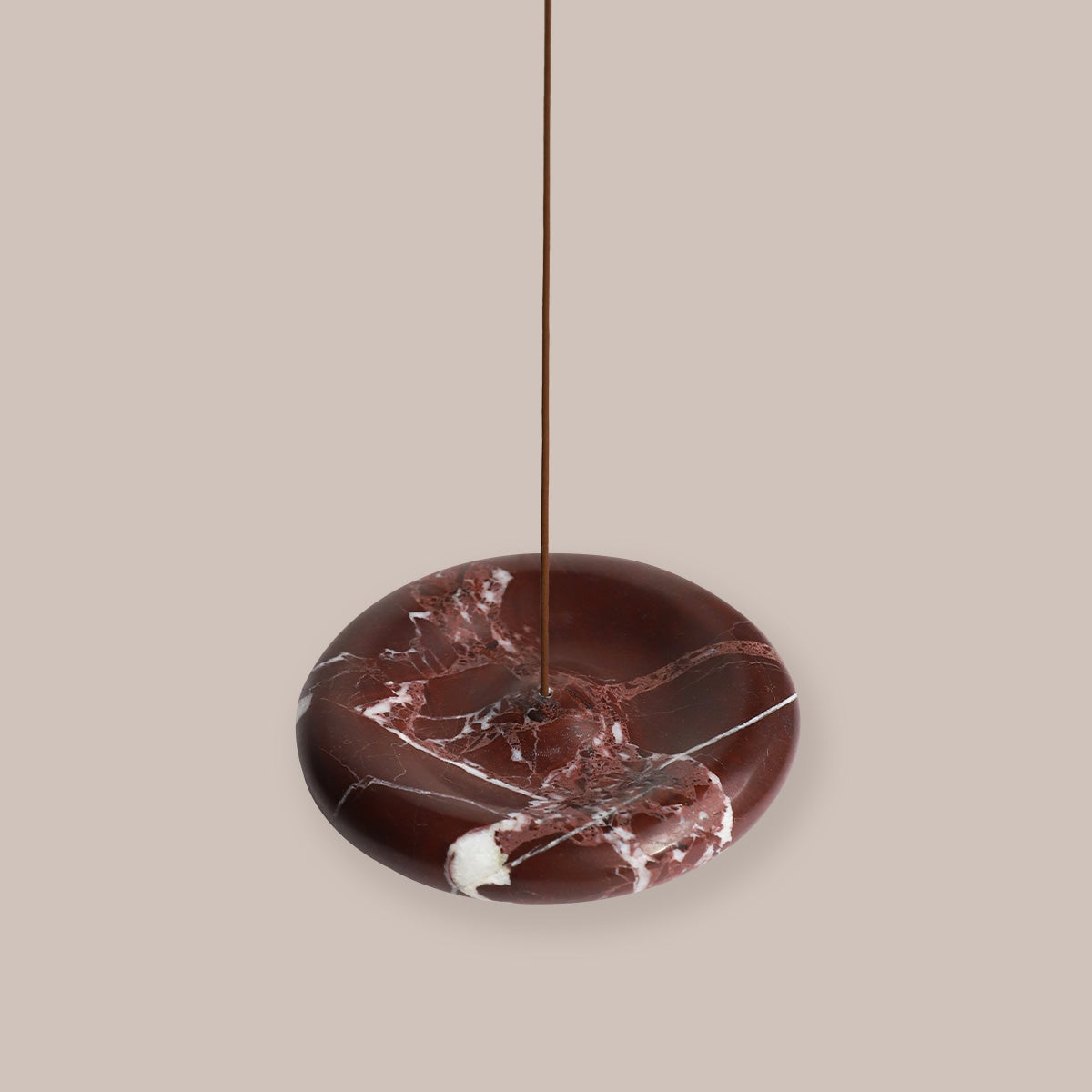 Pompeii-Marble-Incense-Holder-Tullio-Rosso