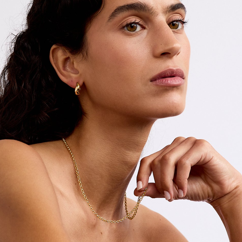 Rolo-Gold-Chain-Necklace-La-Dailie-2
