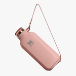 STANLEY-Clutch-Bottle-16oz-Peach-Rose-strap