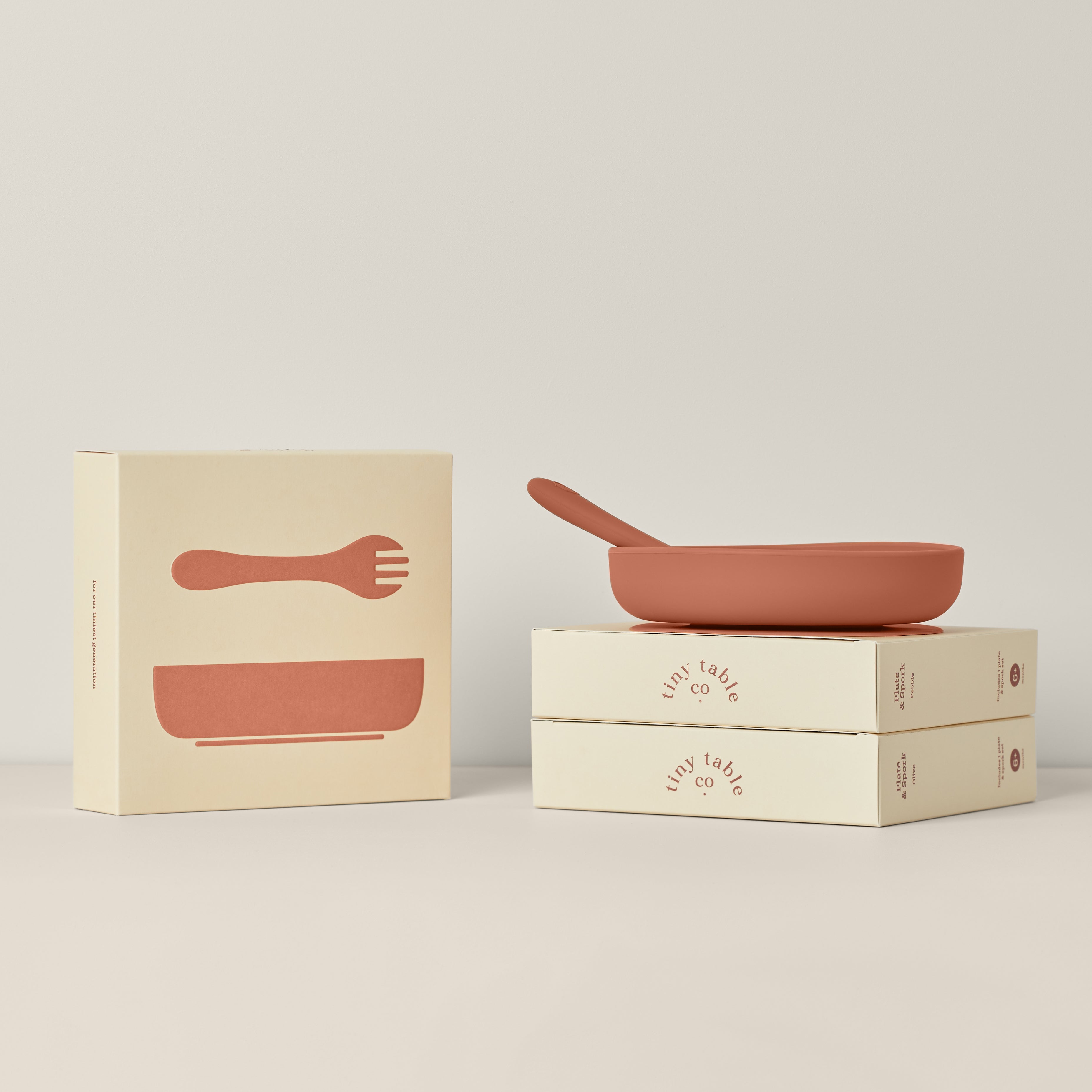 TINY-TABLE-plate-spork-set-clay