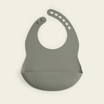 Tiny-Table-Baby-Bib-Olive