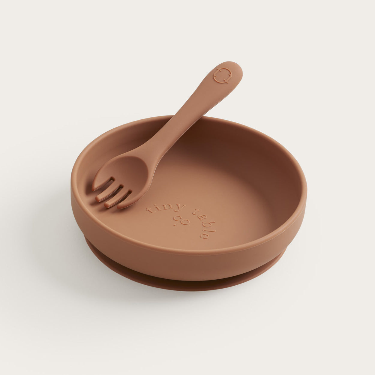 Tiny-Table-Plate-Spork-Clay