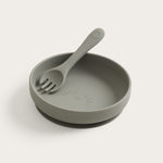 Tiny-Table-Plate-Spork-Olive