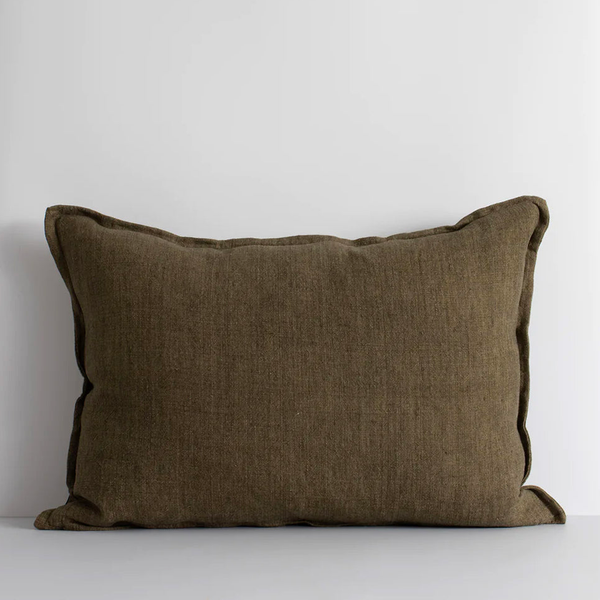 Rectangle Linen Cushion - Clove