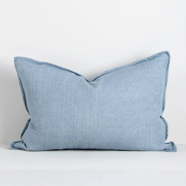 linen-lumbar-cushion-Cassia-Chambray-blue