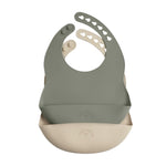 tiny-table-baby-bib-pair-olive-sand