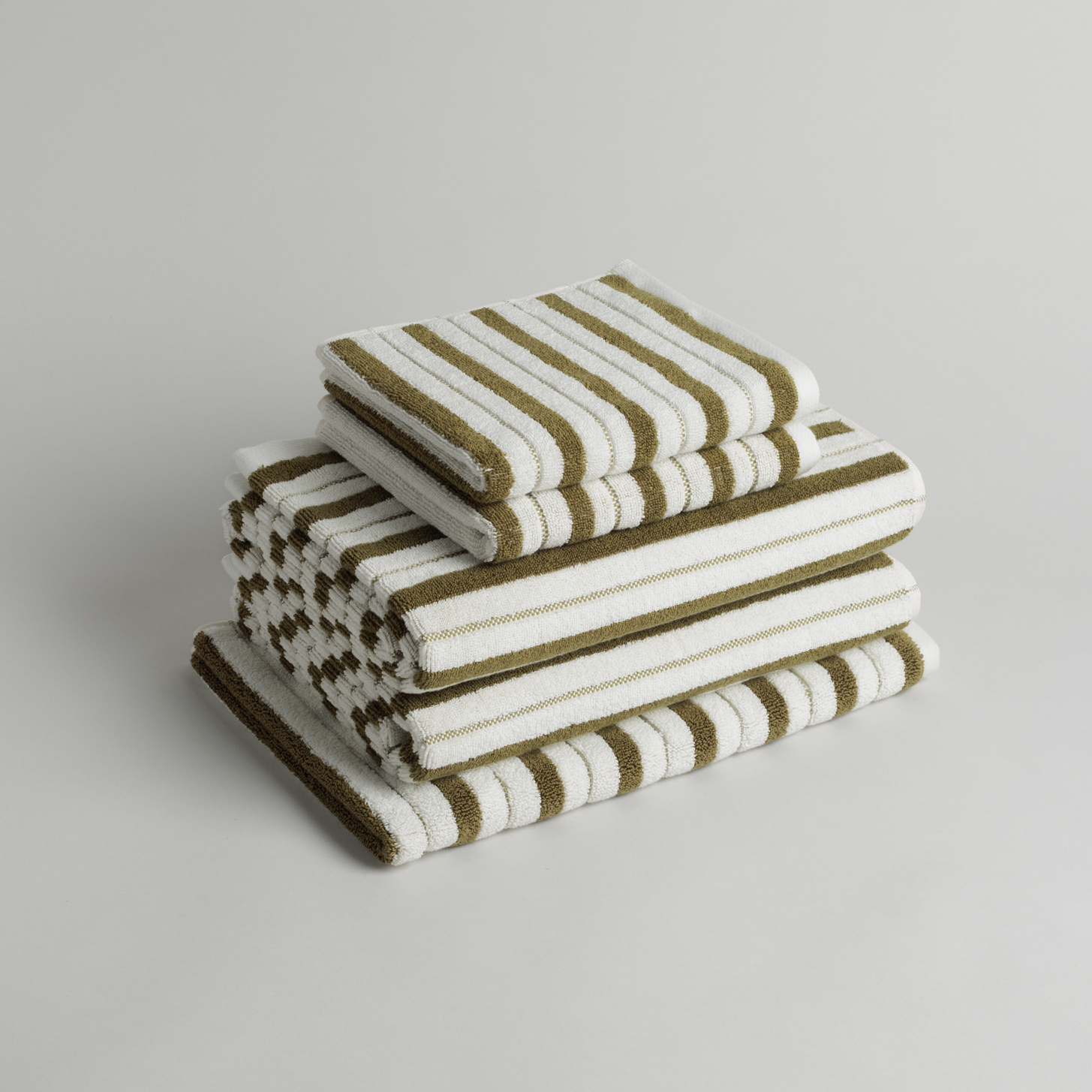 BAINA--Towels-Set-Caper-Chalk-stripe