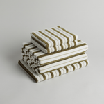 BAINA--Towels-Set-Caper-Chalk-stripe