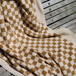 baina-chequered-pool-towel-roman-cedar-sand